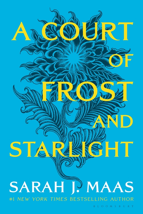 Cover of A Court of Frost and Starlight by Sarah J. Maas