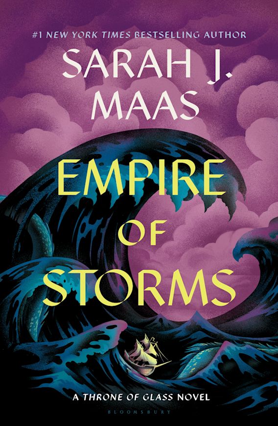Cover of Empire of Storms by Sarah J. Maas